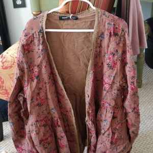 FLORHO floral cotton blouse